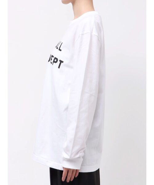 ELENDEEK（エレンディーク）の「WAロングスリーブTシャツ（Tシャツ/カットソー・レディース・オフホワイト/ブラック・FREE）」の5枚目の写真