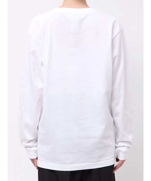 ELENDEEK（エレンディーク）の「WAロングスリーブTシャツ（Tシャツ/カットソー・レディース・オフホワイト/ブラック・FREE）」の6枚目の写真