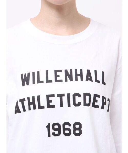 ELENDEEK（エレンディーク）の「WAロングスリーブTシャツ（Tシャツ/カットソー・レディース・オフホワイト/ブラック・FREE）」の7枚目の写真