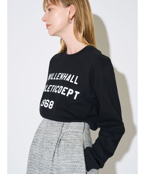 ELENDEEK（エレンディーク）の「WAロングスリーブTシャツ（Tシャツ/カットソー・レディース・ブラック/オフホワイト・FREE）」の16枚目の写真