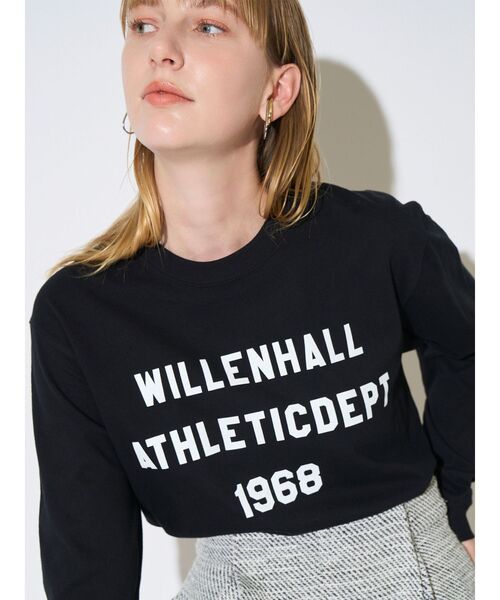 ELENDEEK（エレンディーク）の「WAロングスリーブTシャツ（Tシャツ/カットソー・レディース・ブラック/オフホワイト・FREE）」の18枚目の写真