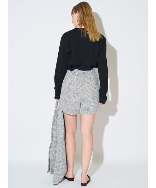 ELENDEEK（エレンディーク）の「WAロングスリーブTシャツ（Tシャツ/カットソー・レディース・ブラック/オフホワイト・FREE）」の22枚目の写真