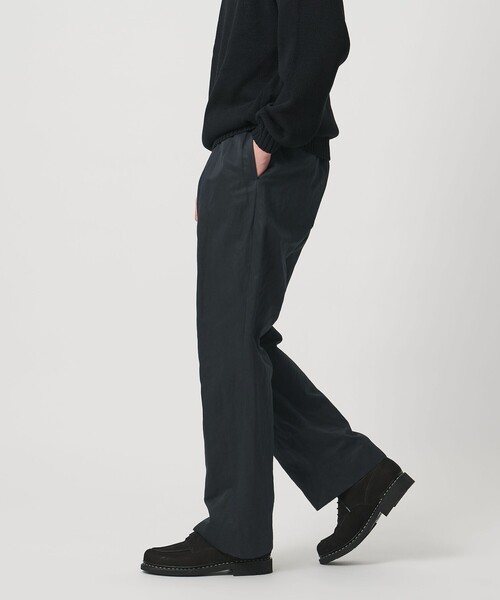 UNITED ARROWS（ユナイテッドアローズ）の「ラミーブレンド 2プリーツ ニドムチノ 「SLOW &　」（チノパンツ・メンズ・ナチュラル/ブラック・L/M/S）」の13枚目の写真