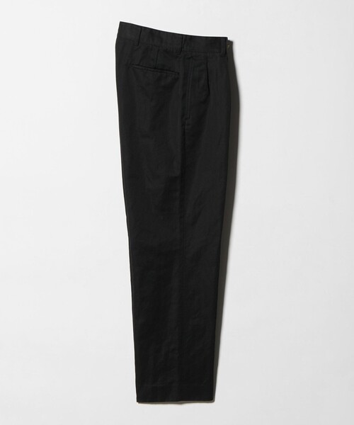 UNITED ARROWS（ユナイテッドアローズ）の「ラミーブレンド 2プリーツ ニドムチノ 「SLOW &　」（チノパンツ・メンズ・ナチュラル/ブラック・L/M/S）」の19枚目の写真