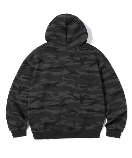 BROWNBREATH(ブラウンブレス)の「TAG CAMO HOODIE - CHARCOAL(パーカー・レディース・その他・M/XL/L/S)」の4枚目の写真