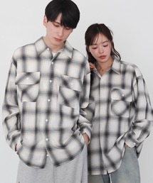 WEGO | WEGO/【26年春新作】オンブレチェックシャツ(シャツ/ブラウス)