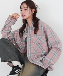 WEGO（ウィゴー）の「WEGO/【26年春新作】オンブレチェックシャツ（シャツ/ブラウス）」