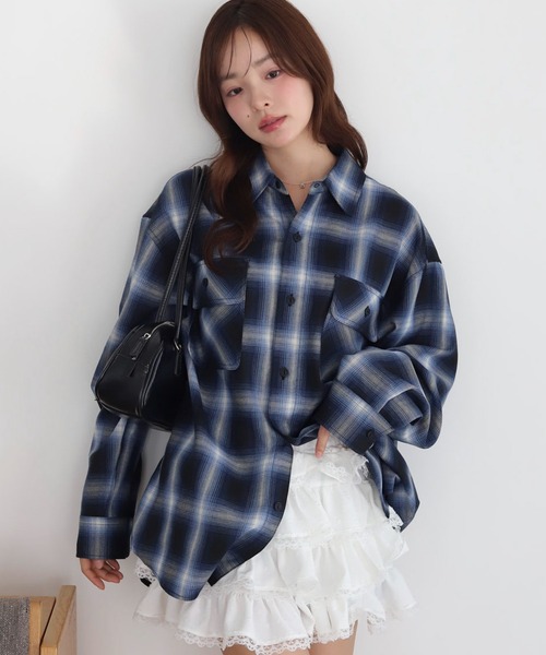 WEGO（ウィゴー）の「WEGO/【26年春新作】オンブレチェックシャツ（シャツ/ブラウス・メンズ・その他5/その他2/その他4/その他1/その他6/その他3・MEDIUM/LARGE/SMALL）」の16枚目の写真