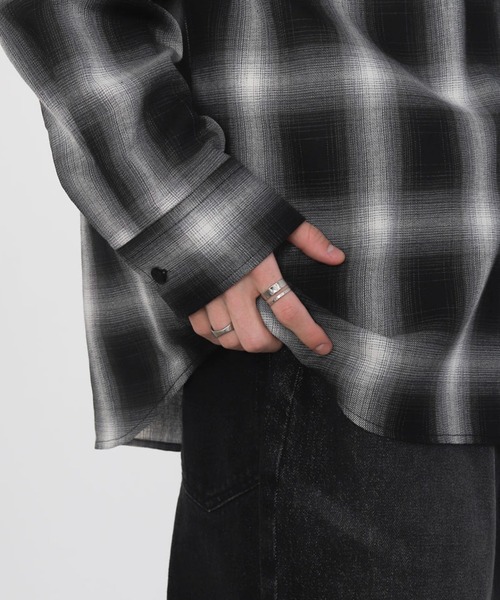 WEGO（ウィゴー）の「WEGO/【26年春新作】オンブレチェックシャツ（シャツ/ブラウス・メンズ・その他5/その他2/その他4/その他1/その他6/その他3・MEDIUM/LARGE/SMALL）」の21枚目の写真