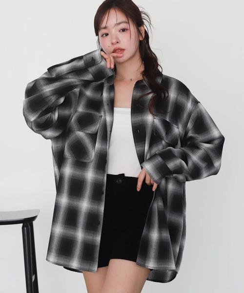 WEGO（ウィゴー）の「WEGO/【26年春新作】オンブレチェックシャツ（シャツ/ブラウス・メンズ・その他5/その他2/その他4/その他1/その他6/その他3・MEDIUM/LARGE/SMALL）」の8枚目の写真