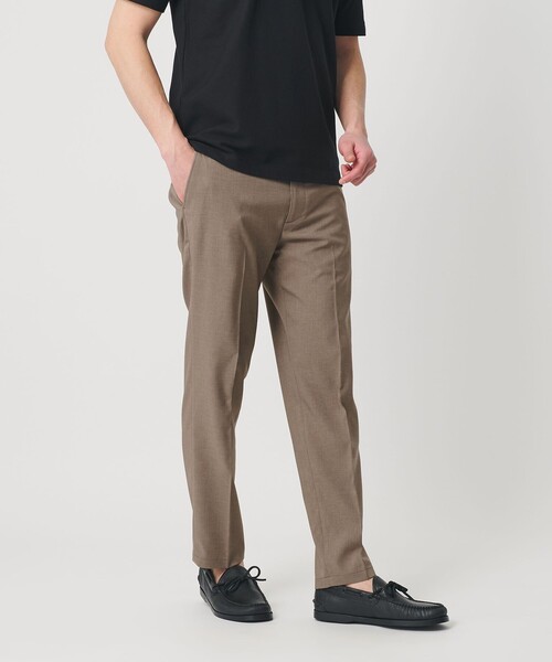 BEAUTY&YOUTH UNITED ARROWS(ビューティーアンドユースユナイテッドアローズ)の「【WEB限定 WARDROBE SMART】 Reflax ノープリーツ スラックス パンツ(スラックス・メンズ・ダークグレー/ベージュ/ブラック・XL/L/M/S)」の12枚目の写真