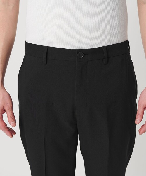 BEAUTY&YOUTH UNITED ARROWS(ビューティーアンドユースユナイテッドアローズ)の「【WEB限定 WARDROBE SMART】 Reflax ノープリーツ スラックス パンツ(スラックス・メンズ・ダークグレー/ベージュ/ブラック・XL/L/M/S)」の17枚目の写真