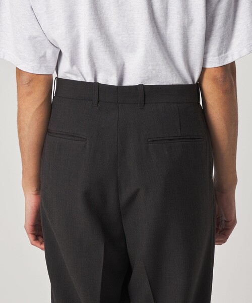 Steven Alan（スティーブンアラン）の「＜Steven Alan＞ P/LN アウト ワンプリーツ スラックス（スラックス・メンズ・ナチュラル/ブラック・S/M/L/XL）」の7枚目の写真