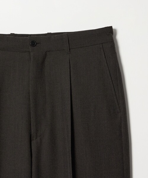 Steven Alan（スティーブンアラン）の「＜Steven Alan＞ P/LN アウト ワンプリーツ スラックス（スラックス・メンズ・ナチュラル/ブラック・S/M/L/XL）」の12枚目の写真