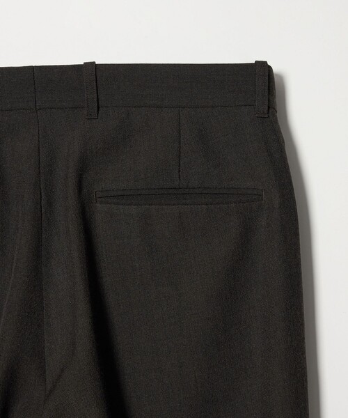 Steven Alan＞ P/LN アウト ワンプリーツ スラックス（スラックス