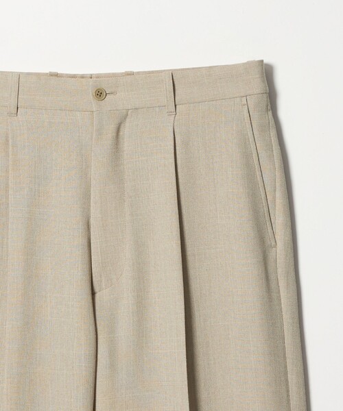 Steven Alan(スティーブンアラン)の「<Steven Alan> P/LN アウト ワンプリーツ スラックス(スラックス・メンズ・ナチュラル/ブラック・S/M/L/XL)」の7枚目の写真
