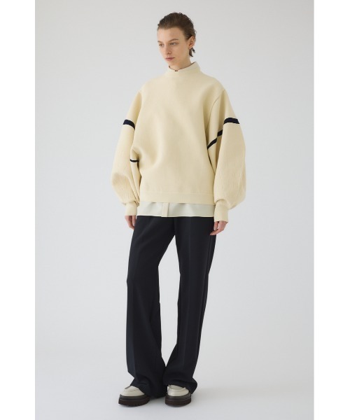 RIM.ARK（リムアーク）の「Volume sleeve design knit tops ボリューム スリーブ デザイン ニット トップス（ニット/セーター・レディース・ブラック/ブルー/オフホワイト・FREE）」の10枚目の写真