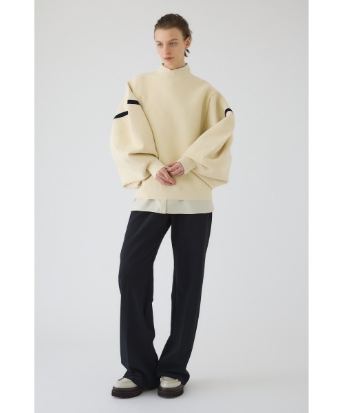 RIM.ARK（リムアーク）の「Volume sleeve design knit tops ボリューム スリーブ デザイン ニット トップス（ニット/セーター・レディース・ブラック/ブルー/オフホワイト・FREE）」の11枚目の写真