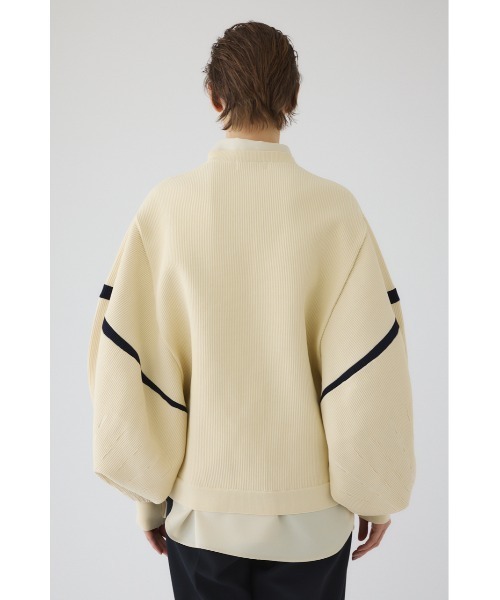 RIM.ARK（リムアーク）の「Volume sleeve design knit tops ボリューム スリーブ デザイン ニット トップス（ニット/セーター・レディース・ブラック/ブルー/オフホワイト・FREE）」の14枚目の写真