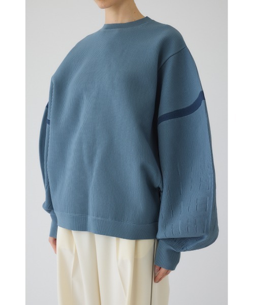 RIM.ARK（リムアーク）の「Volume sleeve design knit tops ボリューム スリーブ デザイン ニット トップス（ニット/セーター・レディース・ブラック/ブルー/オフホワイト・FREE）」の21枚目の写真