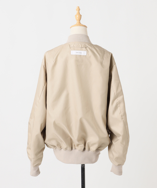 JOURNAL STANDARD(ジャーナルスタンダード)の「《追加2》【洗える】ダブルジップMA-1(MA-1・レディース・ブラック/ベージュ/ブラウン・FREE)」の15枚目の写真