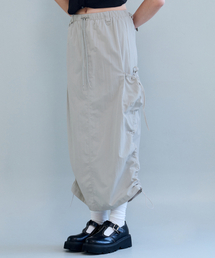 BITTER CELLS（ビターセルズ）の「ヘイズナイロンロングスカート-グレー（スカート）」