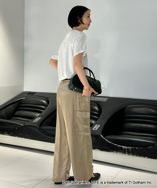 GOOD ROCK SPEED（グッドロックスピード）の「《WEB限定/追加》GOOD ROCK SPEED SLOBE別注 LIFE PC PHOTO TEE1（Tシャツ/カットソー・レディース・ブラック/ホワイト・FREE）」の7枚目の写真