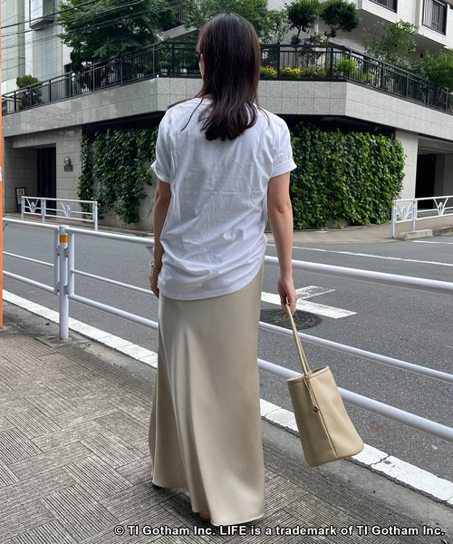 GOOD ROCK SPEED（グッドロックスピード）の「《WEB限定/追加》GOOD ROCK SPEED SLOBE別注 LIFE PC PHOTO TEE1（Tシャツ/カットソー・レディース・ブラック/ホワイト・FREE）」の14枚目の写真