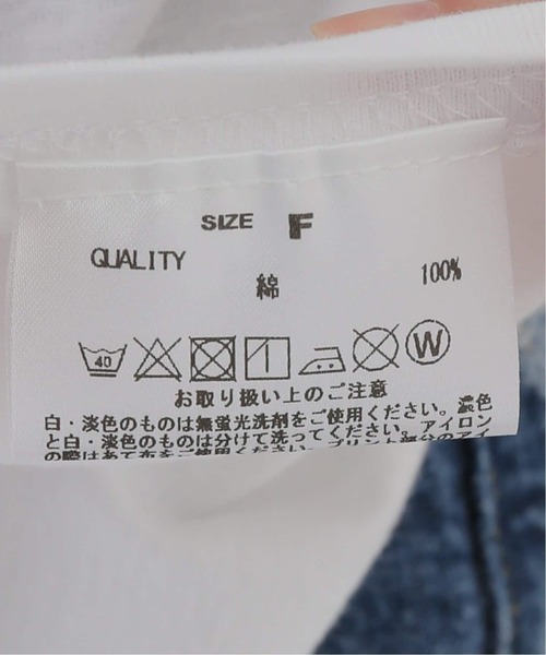 GOOD ROCK SPEED（グッドロックスピード）の「《WEB限定/追加》GOOD ROCK SPEED SLOBE別注 LIFE PC PHOTO TEE1（Tシャツ/カットソー・レディース・ブラック/ホワイト・FREE）」の6枚目の写真