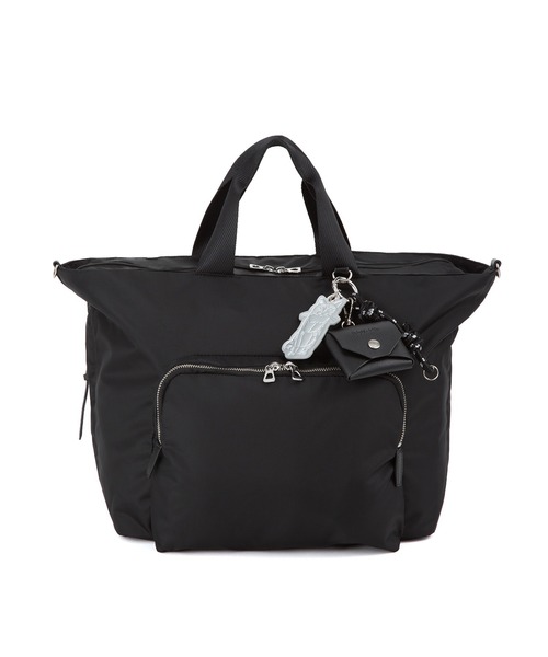 ace.(エース)の「トートバッグ フィカス 25L ace.×HAyU 19106(トートバッグ・レディース・ブラック/ライトグレー/チャコール・FREE)」の12枚目の写真