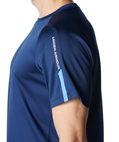 UNDER ARMOUR（アンダーアーマー）の「UAショートスリーブ Tシャツ（トレーニング/メンズ）（Tシャツ/カットソー・メンズ・ネイビー・XL/L/M/2XL/S）」の5枚目の写真