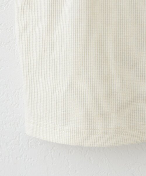 DISCOAT（ディスコート）の「【WEB限定】ラメリブスクエアタンクトップ（タンクトップ・レディース・ブルー/グレー/ブラック/アイボリー・MEDIUM）」の12枚目の写真