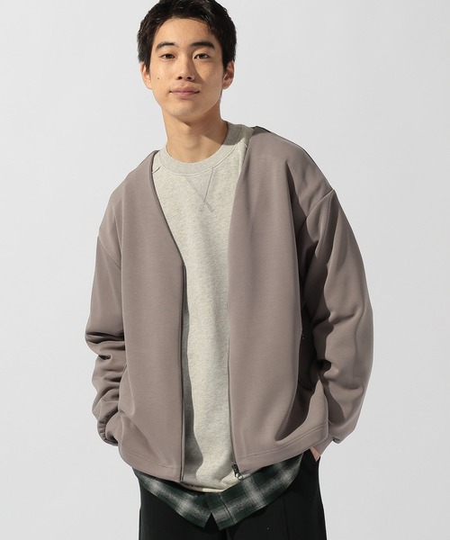 niko and...（ニコアンド）の「ダンボールジップカーディガン（カーディガン/ボレロ・メンズ・ブルー/サンドグレー/チャコール・MEDIUM/LARGE）」の15枚目の写真