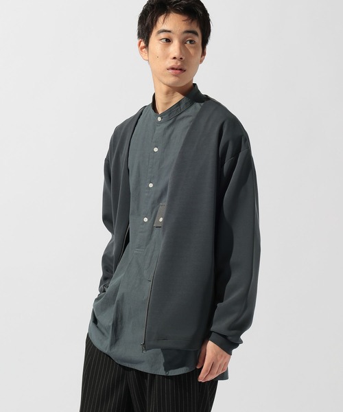 niko and...（ニコアンド）の「ダンボールジップカーディガン（カーディガン/ボレロ・メンズ・ブルー/サンドグレー/チャコール・MEDIUM/LARGE）」の20枚目の写真