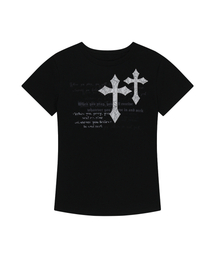 Laced CROS2 Patch Half Top (Black)