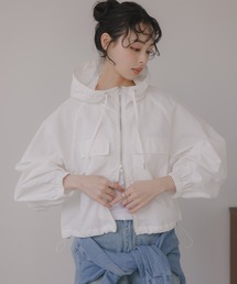 210nouve（トゥージュヌーブ）の「ショート丈 ナイロン マウンテンパーカー（マウンテンパーカー）」