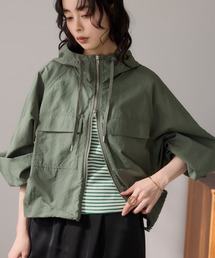 210nouve（トゥージュヌーブ）の「ショート丈 ナイロン マウンテンパーカー（マウンテンパーカー）」