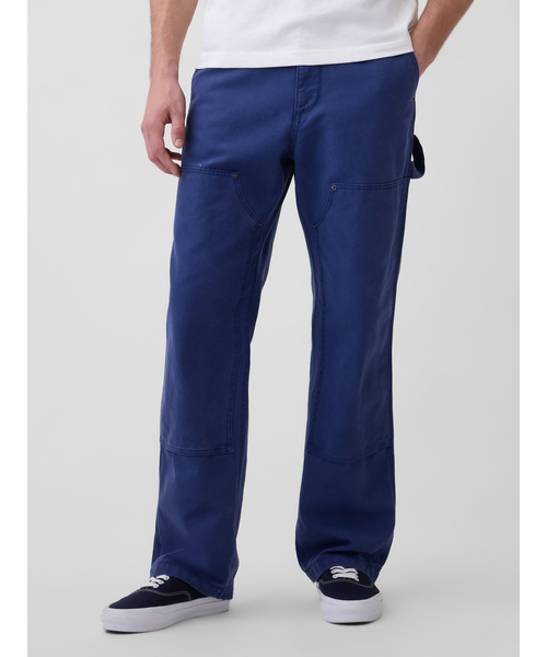 GAP（ギャップ）の「'90s ルーズフィット キャンバス ダブルニー カーペンターパンツ（その他パンツ・メンズ・ブラック/ブルー・34W 32L/30W 30L/29W 30L/36W 32L/33W 32L/31W 30L/28W 30L/31W 32L/32W 30L/32W 32L）」の9枚目の写真