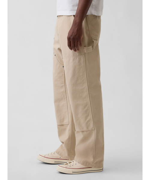 GAP(ギャップ)の「'90s ルーズフィット キャンバス ダブルニー カーペンターパンツ(その他パンツ・メンズ・ブラック/ブルー/ベージュ・34W 32L/30W 30L/29W 30L/36W 32L/33W 32L/31W 30L/28W 30L/31W 32L/32W 30L/32W 32L)」の3枚目の写真