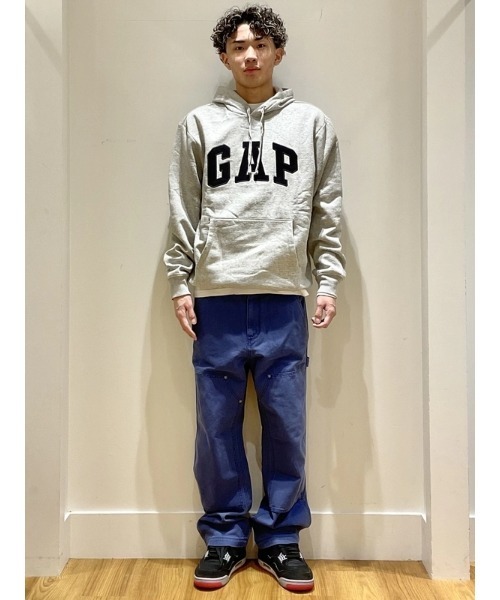 GAP(ギャップ)の「'90s ルーズフィット キャンバス ダブルニー カーペンターパンツ(その他パンツ・メンズ・ブラック/ブルー/ベージュ・34W 32L/30W 30L/29W 30L/36W 32L/33W 32L/31W 30L/28W 30L/31W 32L/32W 30L/32W 32L)」の8枚目の写真
