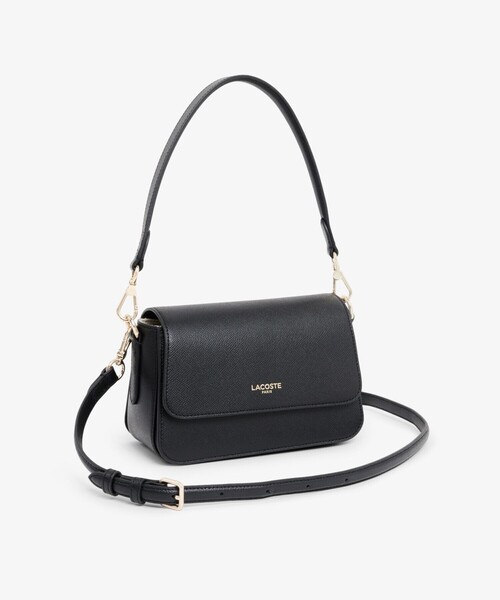 LACOSTE（ラコステ）の「シャンゼリゼ フラップショルダーバッグ / 2WAY（ショルダーバッグ・レディース・ブラック/オレンジ/サンドベージュ・FREE）」の6枚目の写真
