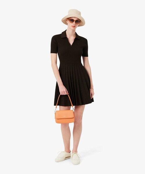 LACOSTE（ラコステ）の「シャンゼリゼ フラップショルダーバッグ / 2WAY（ショルダーバッグ・レディース・ブラック/オレンジ/サンドベージュ・FREE）」の15枚目の写真