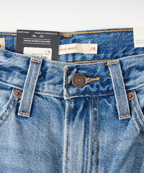 Levi's（リーバイス）の「[LEVI’S/リーバイス] BAGGY DAD LASSO ルーズデニム（デニムパンツ・レディース・ライトインディゴブルー/ブラック/ライトブルー・24/25/26/27/28）」の7枚目の写真