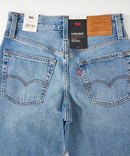 Levi's（リーバイス）の「[LEVI’S/リーバイス] BAGGY DAD LASSO ルーズデニム（デニムパンツ・レディース・ライトインディゴブルー/ブラック/ライトブルー・24/25/26/27/28）」の10枚目の写真