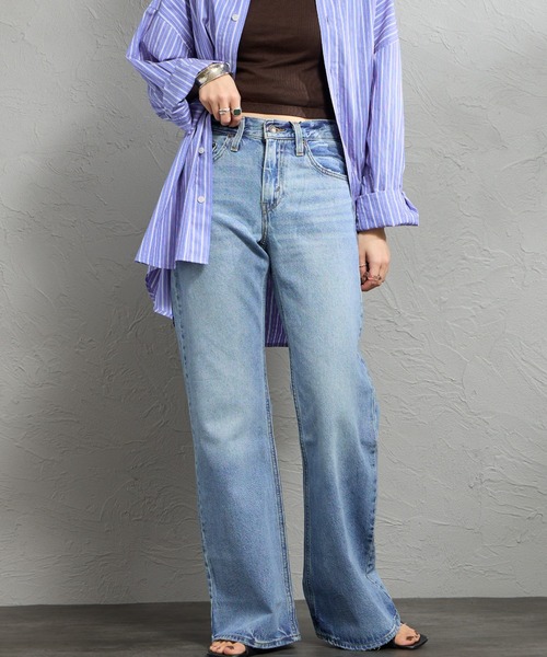 Levi's（リーバイス）の「[LEVI’S/リーバイス] BAGGY DAD LASSO ルーズデニム（デニムパンツ・レディース・ライトインディゴブルー/ブラック/ライトブルー・24/25/26/27/28）」の16枚目の写真