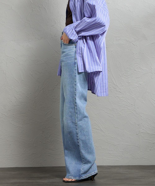 Levi's（リーバイス）の「[LEVI’S/リーバイス] BAGGY DAD LASSO ルーズデニム（デニムパンツ・レディース・ライトインディゴブルー/ブラック/ライトブルー・24/25/26/27/28）」の17枚目の写真