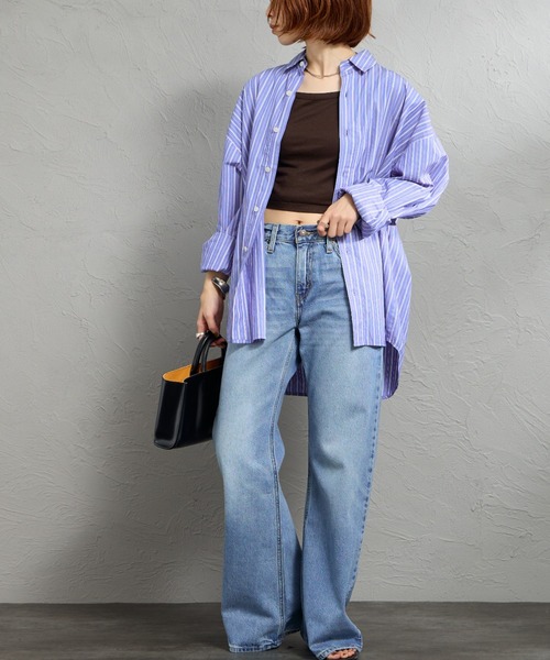 Levi's（リーバイス）の「[LEVI’S/リーバイス] BAGGY DAD LASSO ルーズデニム（デニムパンツ・レディース・ライトインディゴブルー/ブラック/ライトブルー・24/25/26/27/28）」の15枚目の写真