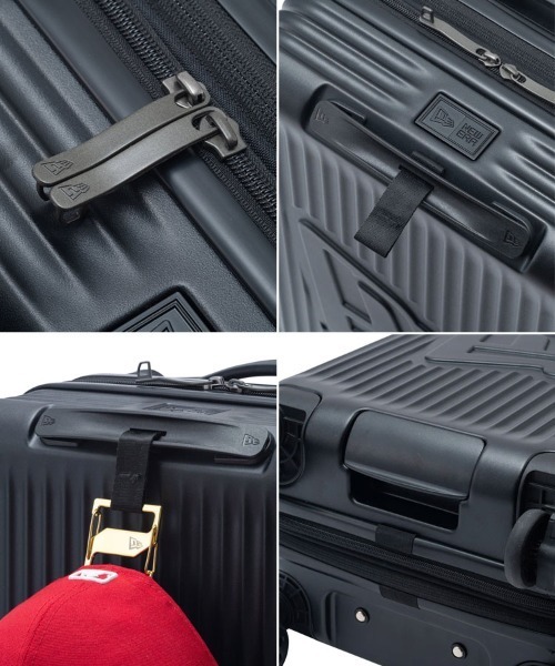 NEW ERA(ニューエラ)の「【NEW ERA】WHEEL CARRY CASE SMALL(スーツケース/キャリーバッグ・メンズ・シルバー/ブラック・フリー)」の6枚目の写真