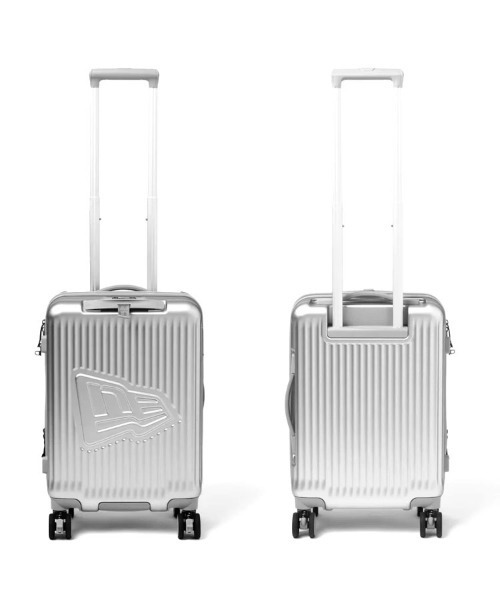 NEW ERA(ニューエラ)の「【NEW ERA】WHEEL CARRY CASE SMALL(スーツケース/キャリーバッグ・メンズ・シルバー/ブラック・フリー)」の16枚目の写真