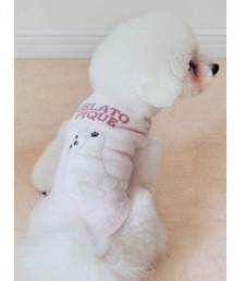 gelato pique（ジェラートピケ）の「【CAT&DOG】ドッグジャガードプルオーバー（ペットウェア）」